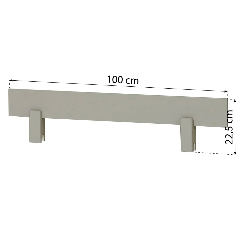Hoppekids, ECO Comfort, Juniorisänky 70x160 cm, Dove Grey