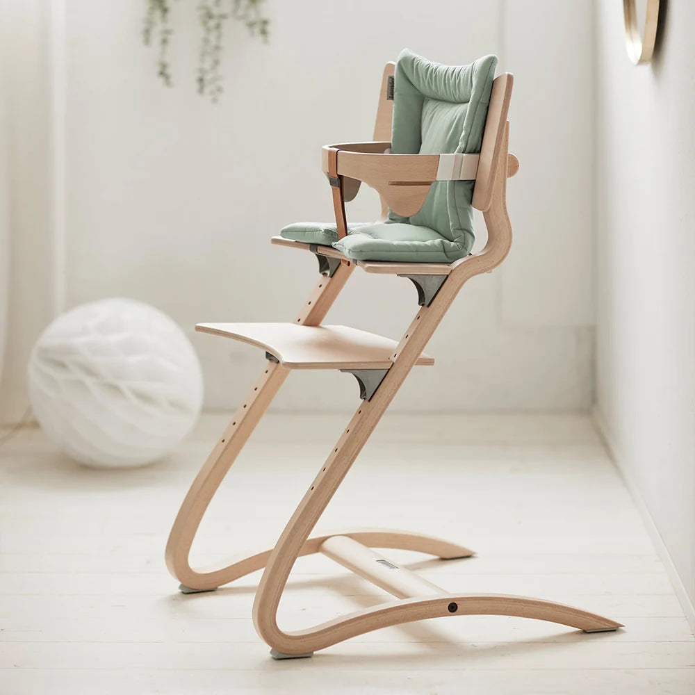 Leander Louie, Cushion for High Chair, Sage Green