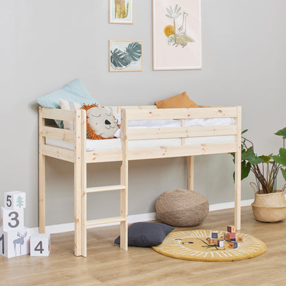 Hoppekids ECO Comfort, Loft bed 70x160 cm, Wood