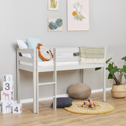 Hoppekids ECO Comfort, Loft bed 70x160 cm, Dove Grey
