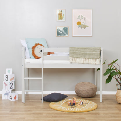 Hoppekids ECO Comfort, Loft bed 90x200 cm, Dove Grey
