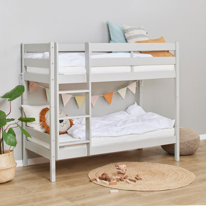 Hoppekids ECO Comfort, Våningssäng 70x160 cm, Dove Grey