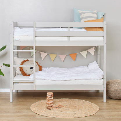 Hoppekids ECO Comfort, Våningssäng 70x160 cm, Dove Grey
