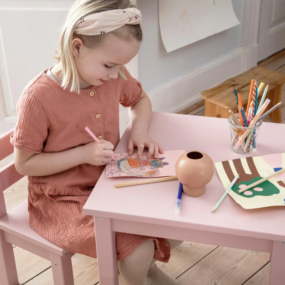 Hoppekids,  Lasten Pöytä, Mads Pale Rose