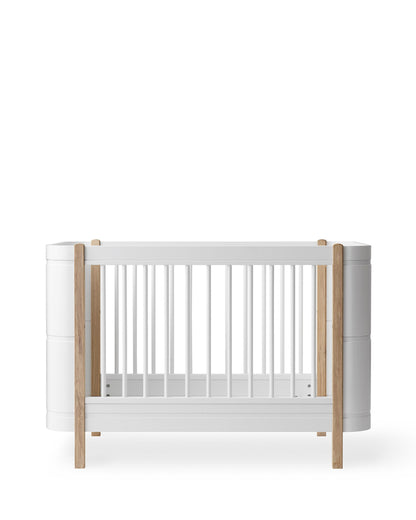 Oliver Furniture, Wood Mini+ Pinnasänky, White/Oak