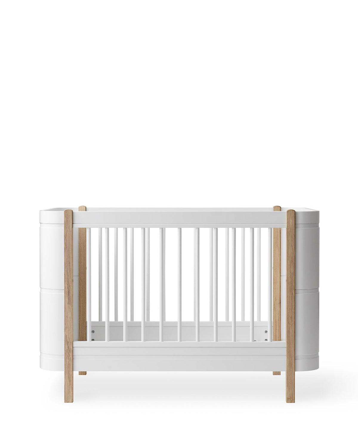 Oliver Furniture, Wood Mini+ Pinnasänky&Juniorisänky 5in1, White/Oak