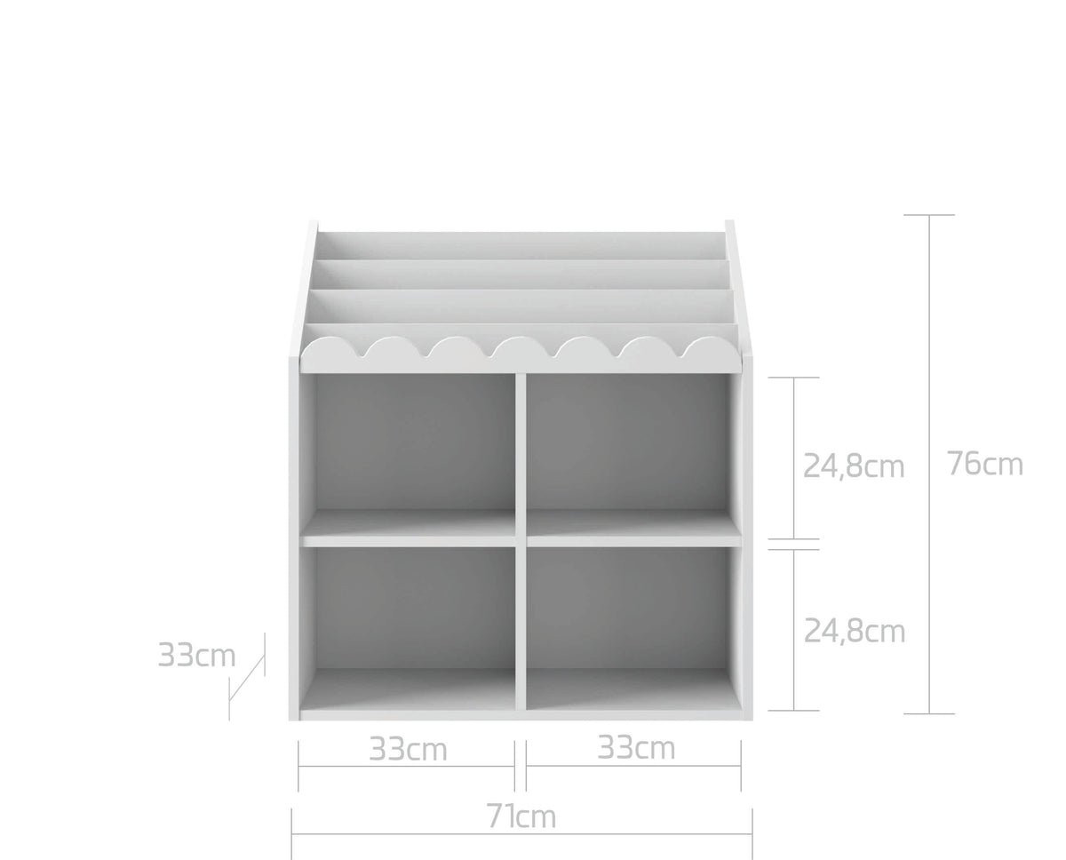 Book Nook, Montessori Bookshelf, Snow White