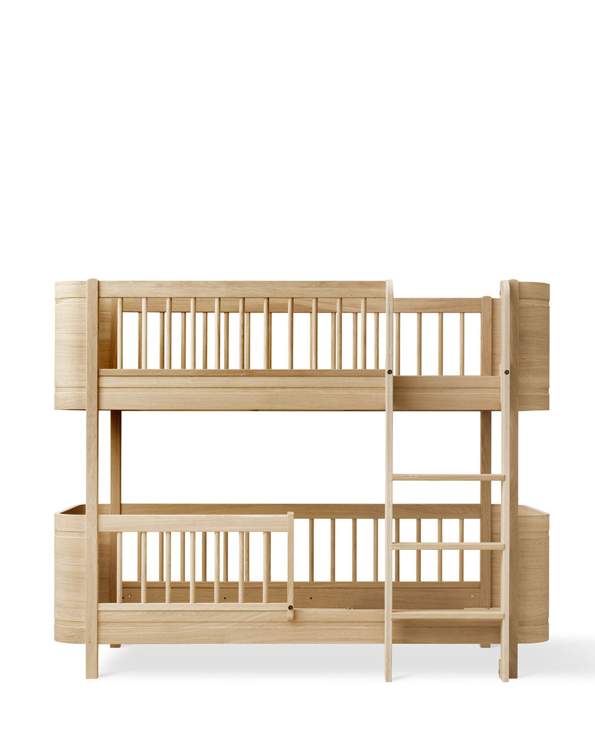 Oliver Furniture, Wood Mini+ Bunk Bed 70x160 cm, Oak