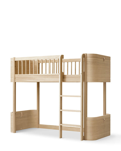 Oliver Furniture, Wood Mini+ Parvisänky 70x160 cm, Oak