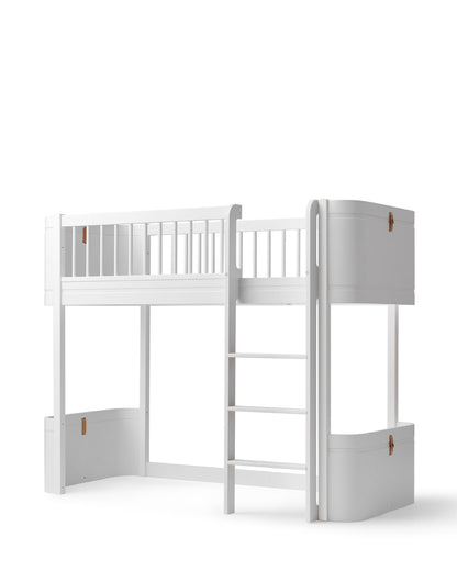 Oliver Furniture, Wood Mini+ Parvisänky 70x160 cm, White