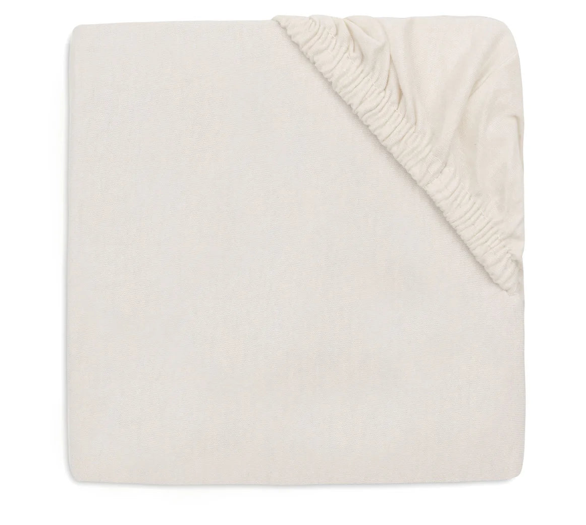Jollein, Aluslakana, 60x120cm, Jersey Oatmeal