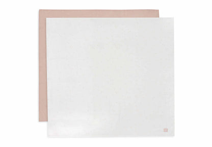 Jollein, Kapaloharso 2-pack, Twinkling Wild Rose, 115x115cm