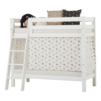 Hoppekids, ECO Luxury, Korkea Kerrossänky (Muunneltava) 70x160 cm, White