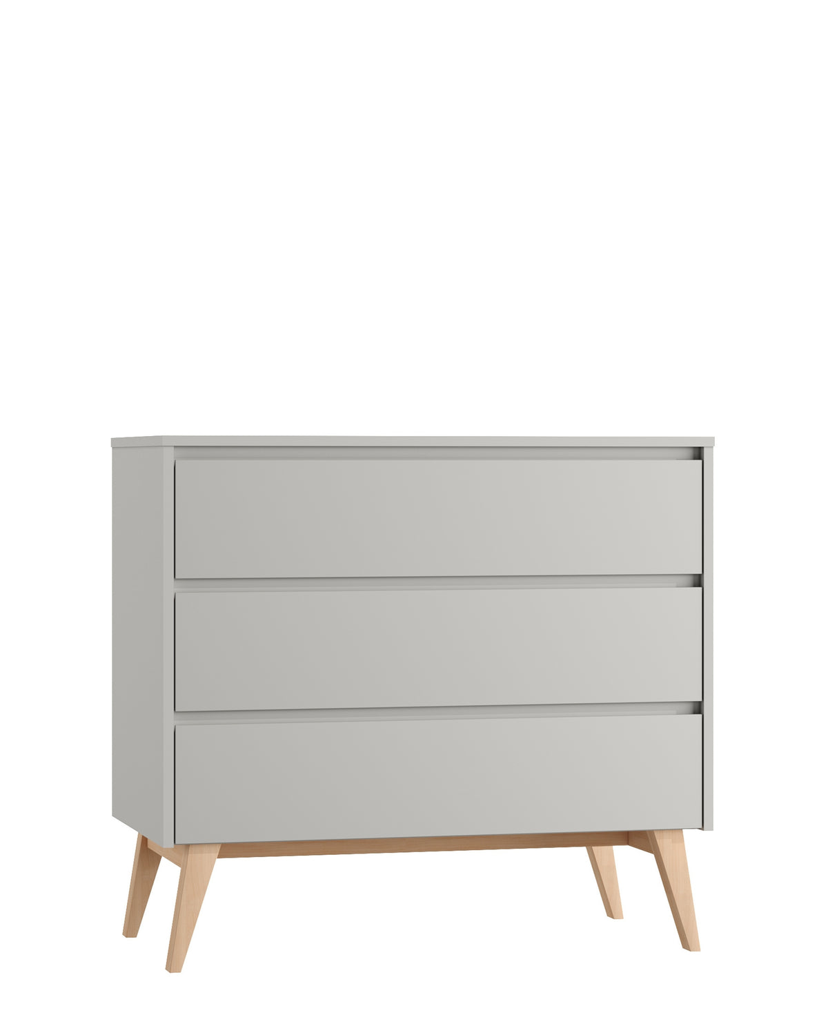 Pinio, Swing Chest of 3 drawers, Grey