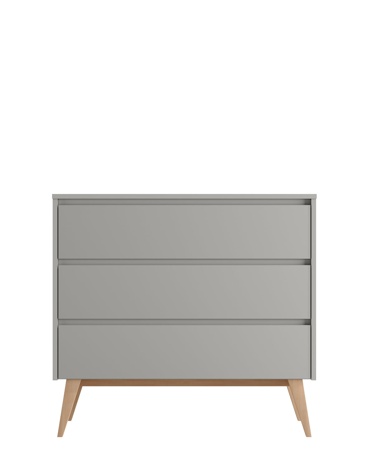 Pinio, Swing Chest of 3 drawers, Grey