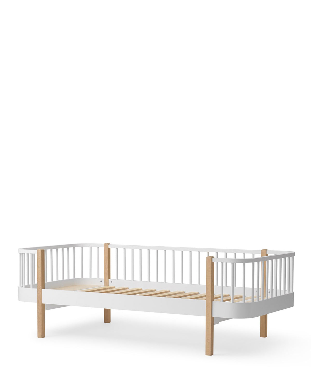 Oliver Furniture, Wood Original, Sohvasänky 90x200, White/Oak