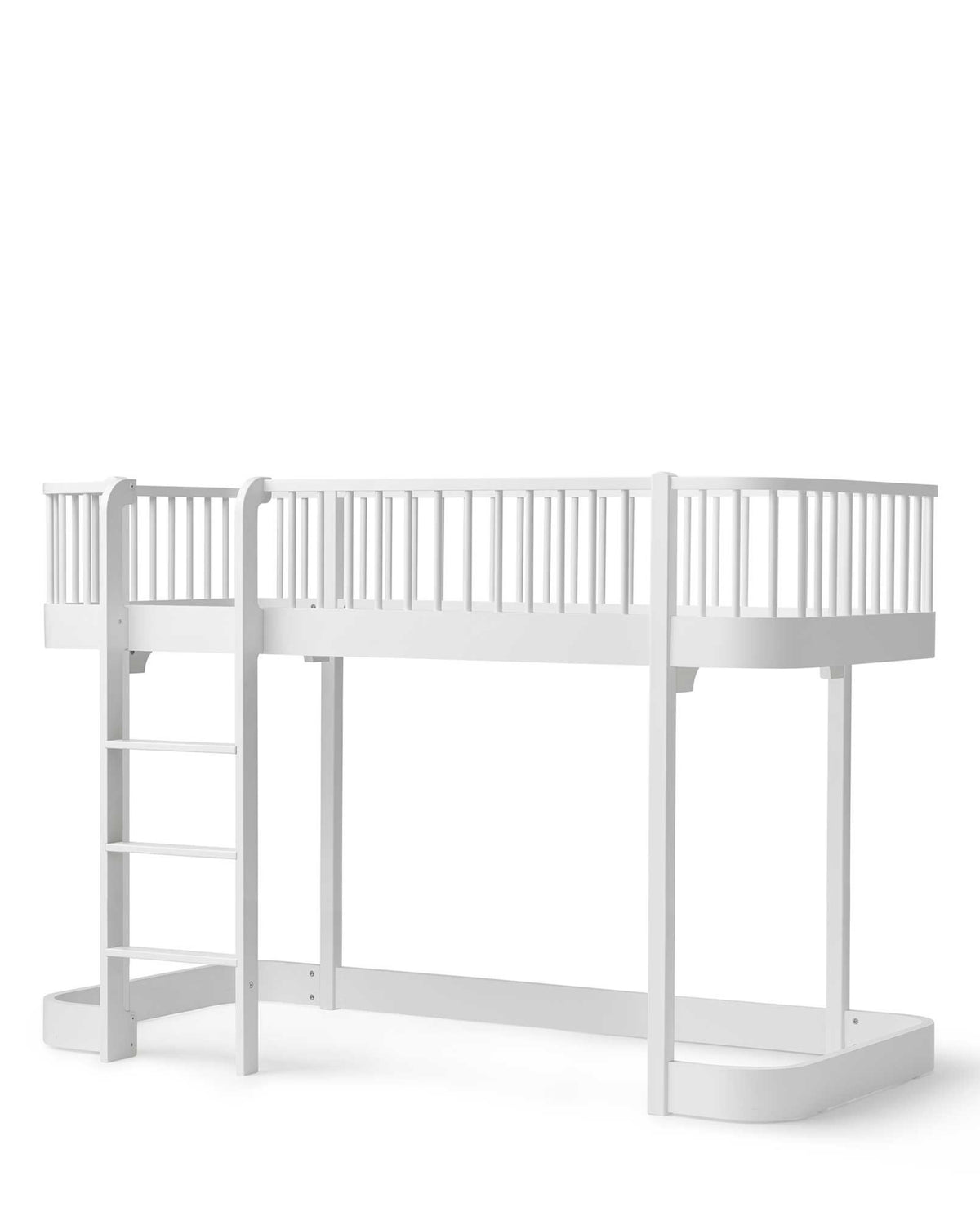 Oliver Furniture, Wood Original, Puoliparvisänky 90x200, White