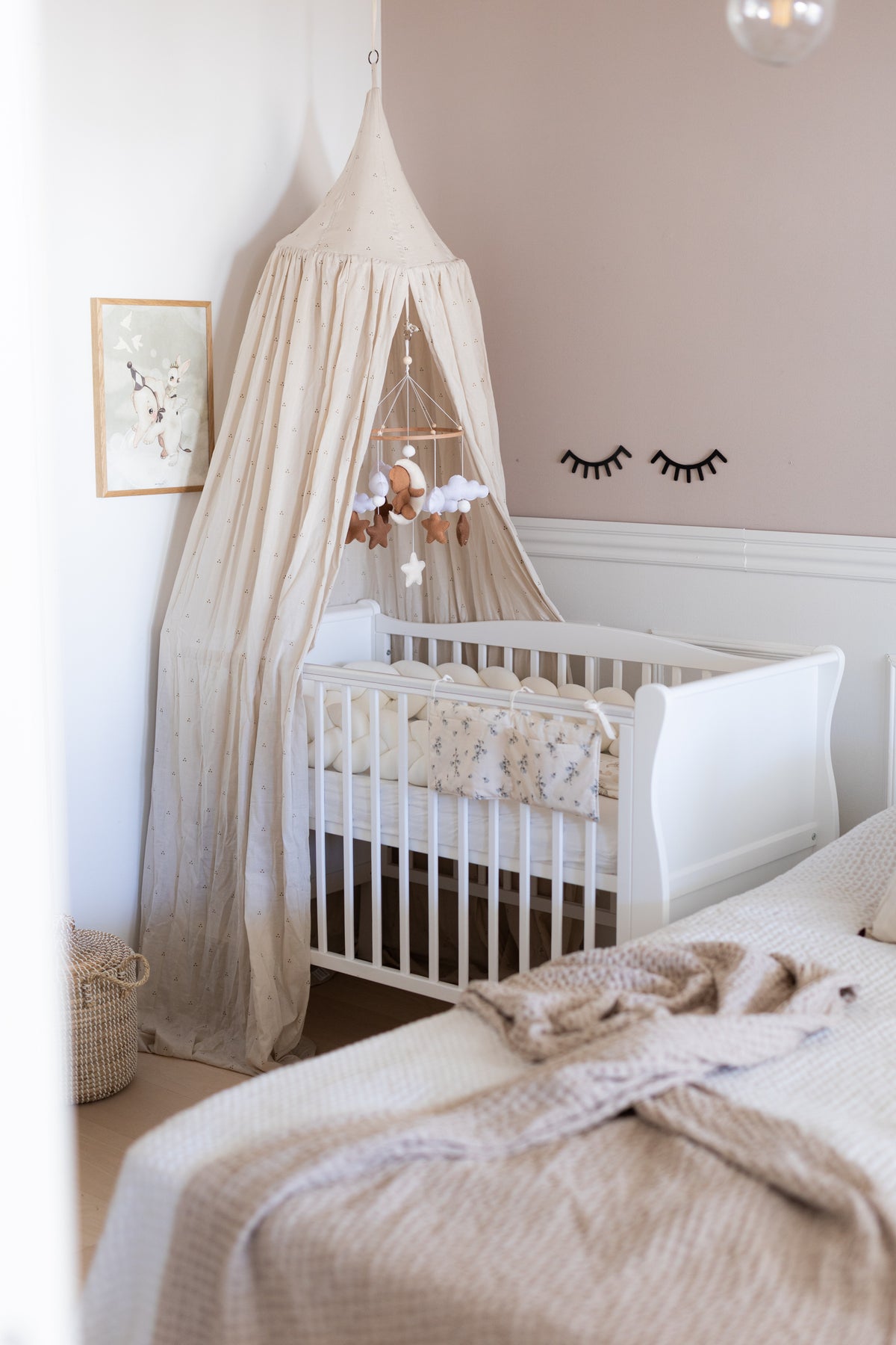 Woodies, Cot Noble 60x120 cm, White
