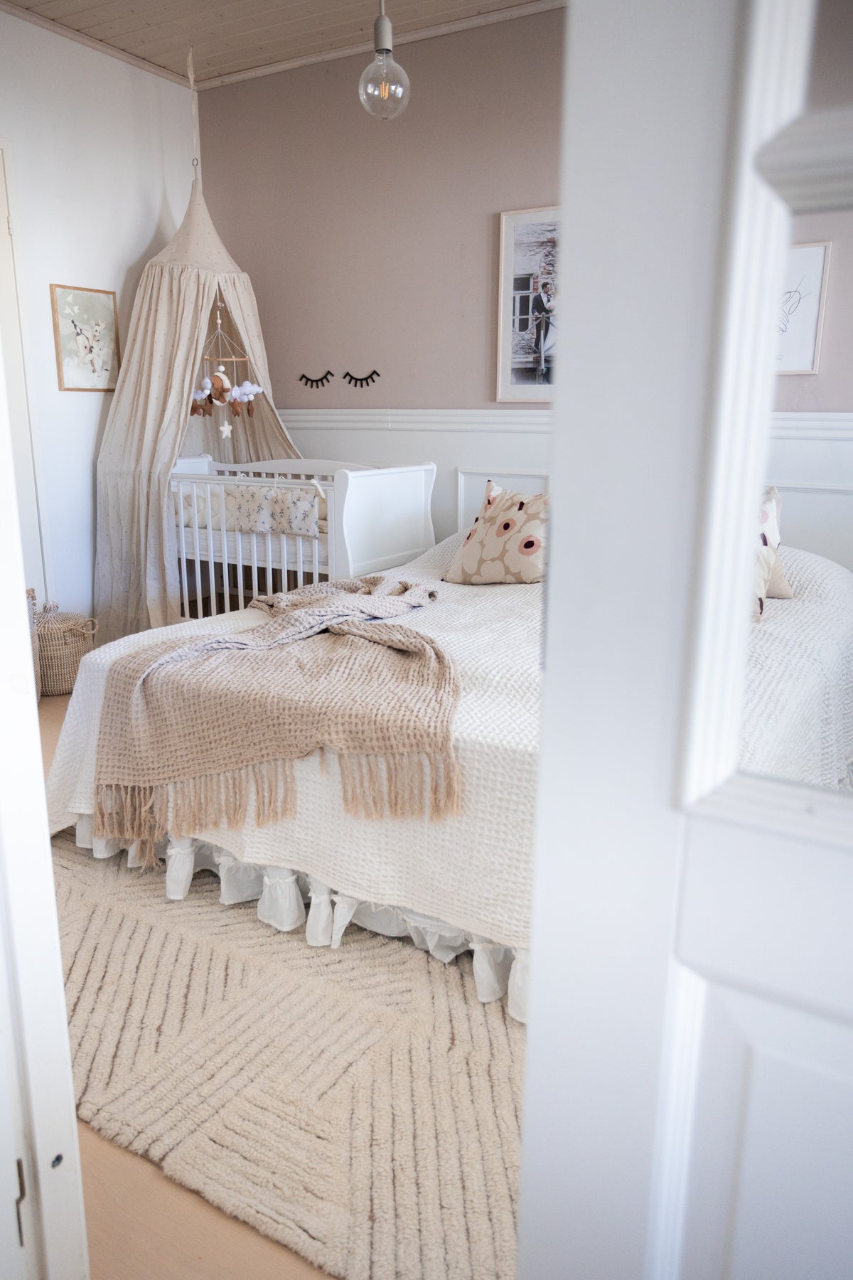 Woodies, Cot Noble 60x120 cm, White