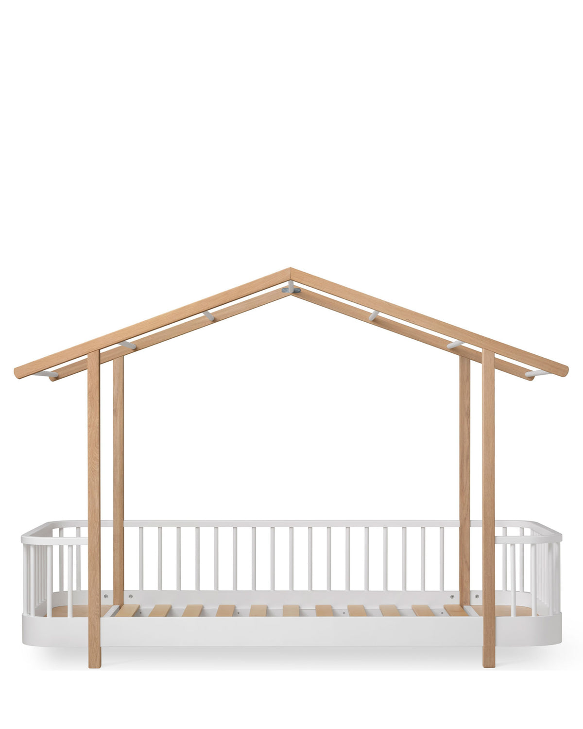 Oliver Furniture, Wood Original, Talosänky 90x200cm, White/Oak