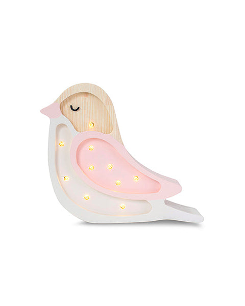 Little Lights, Night Light MINI Bird, Strawberry Cream