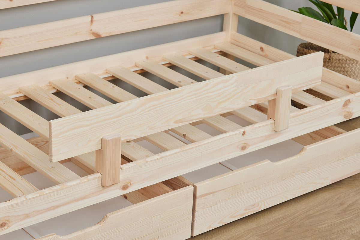 Hoppekids, ECO Comfort, Junior bed 70x160 cm, Wood