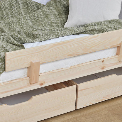 Hoppekids, ECO Comfort, Junior bed 70x160 cm, Wood