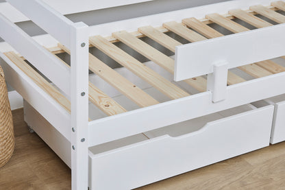 Hoppekids, ECO Comfort, Junior bed 70x160 cm, White
