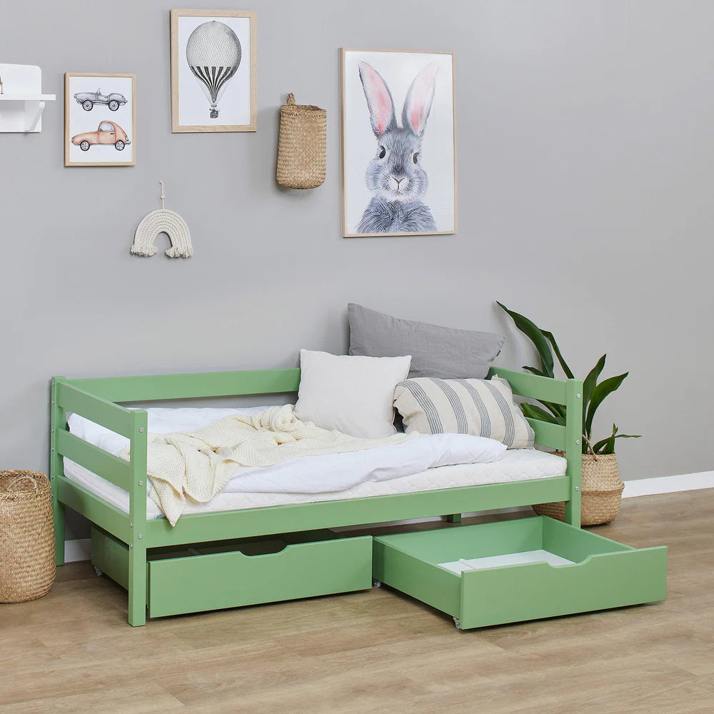 Hoppekids, ECO Comfort, Juniorisänky 70x160 cm, Green