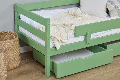 Hoppekids, ECO Comfort, Juniorisänky 70x160 cm, Green
