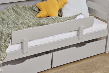 Hoppekids, ECO Comfort, Talosänky 70x160, Dove Grey