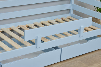 Hoppekids, ECO Comfort, Juniorisänky 70x160 cm, Dream Blue
