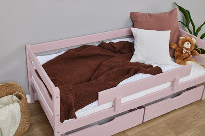 Hoppekids, ECO Comfort, Junior bed 70x160 cm, Pale Rose