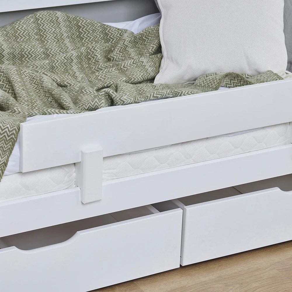 Hoppekids, ECO Comfort, Junior bed 70x160 cm, White