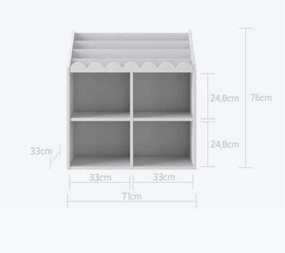 Book Nook, Montessori Kirjahylly, Sage