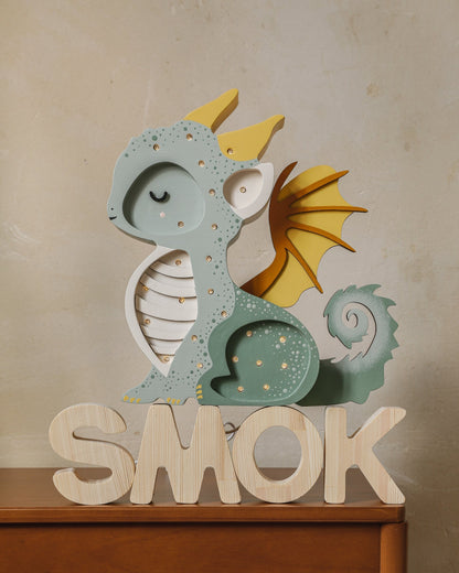 Little Lights Yövalo, Baby Dragon, Hunter Green