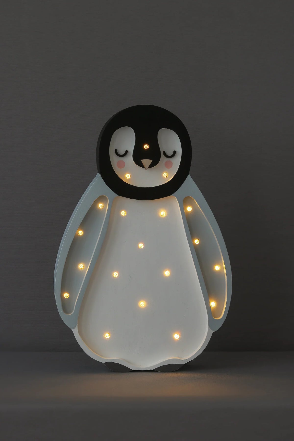 Little Lights, Yövalo Baby Penguin, Light Grey