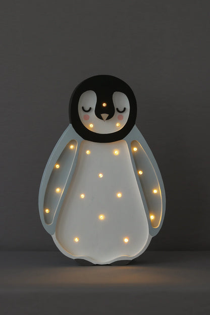 Little Lights, Yövalo Baby Penguin, Light Grey