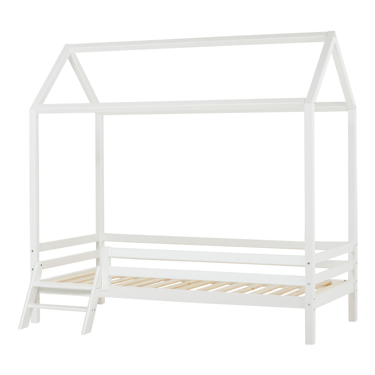 Hoppekids, ECO Dream, House bed 90x200 cm (Convertible), White