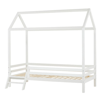Hoppekids, ECO Dream, House bed 90x200 cm (Convertible), White