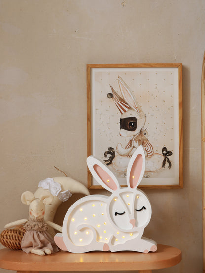 Little Lights, Night Light, Bunny White