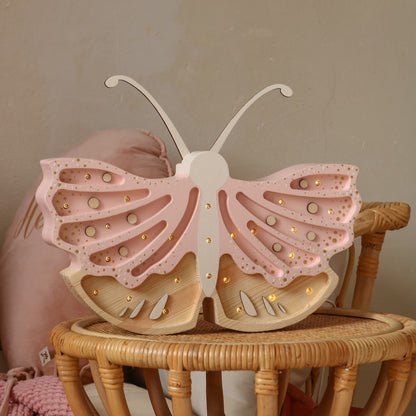 Little Lights Yövalo, Butterfly Strawberry Cream