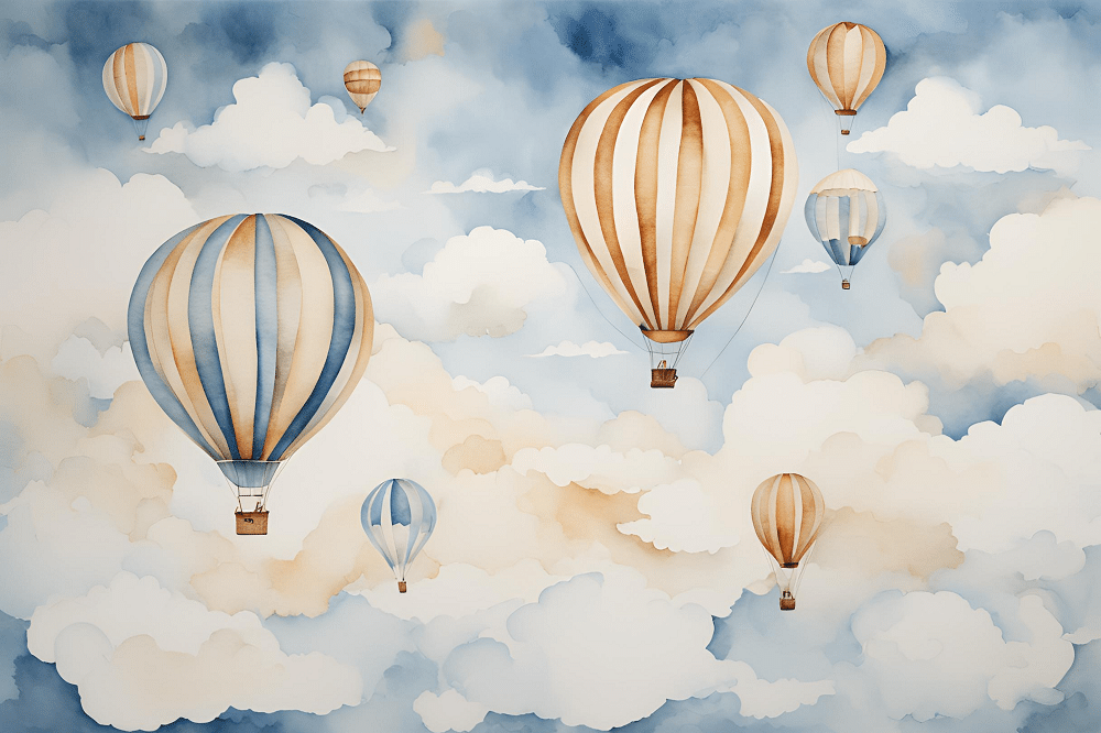 Valokuvatapetti, Balloons