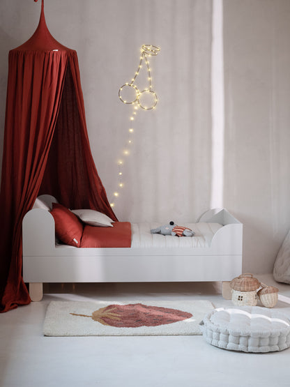 Wood Luck Design, Juniorisänky 80x160 cm, Basic Cashmere