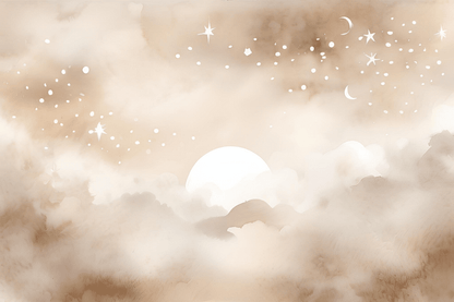 Valokuvatapetti, Beige Clouds
