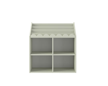 Book Nook, Montessori Kirjahylly, Sage