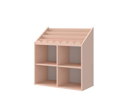 Book Nook, Montessori Kirjahylly, Vintage Rose