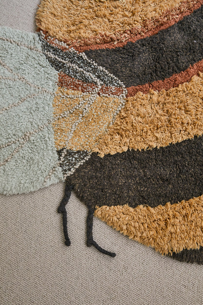 Planet Bee, Washable Carpet, Bee