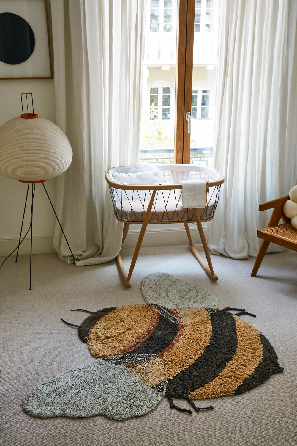Planet Bee, Washable Carpet, Bee