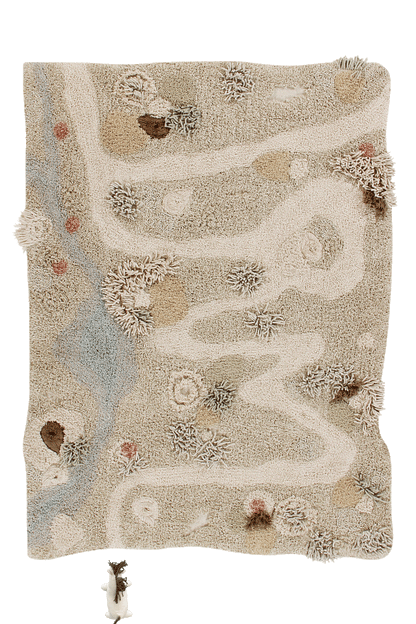 Cotton Woods, tvättbar matta, Path of Nature (olika storlekar)